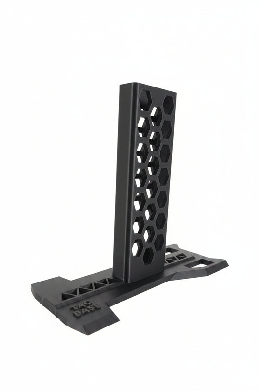 Tacbase, 3D Printed M4 Style gun/replica Stand, display for storage and maintenance