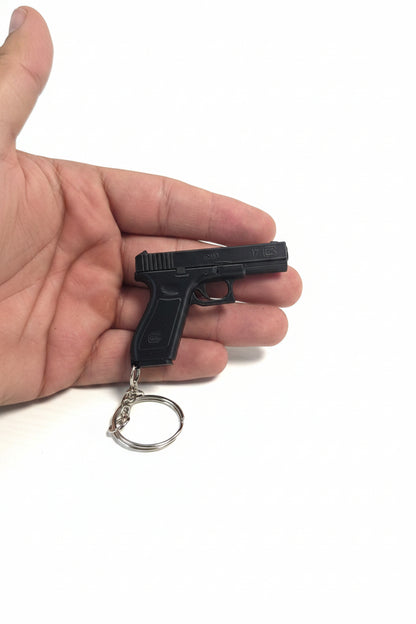 glock pistol keychain, can be used as a whistle